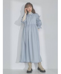 merry jenny | リボンカットアウトワンピース(ワンピース)