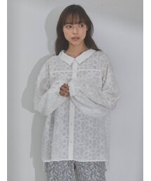 merry jenny | flowerオーバーシャツ(シャツ/ブラウス)