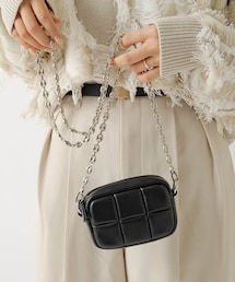 CAPRICIEUX LE'MAGE | 〈ADD CULUMN/アドカラム〉PUFFミニチェーンショルダーバッグ(トートバッグ)