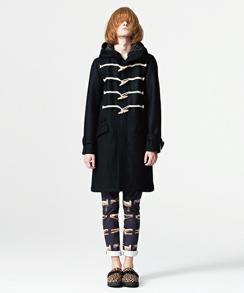 SHAREEF(シャリーフ)の「【men's FUDGE/Men's JOKER掲載】 LONG DUFFLE COAT(ジャケット/アウター・メンズ・KHK/CML/BLK・1/2)」の4枚目の写真