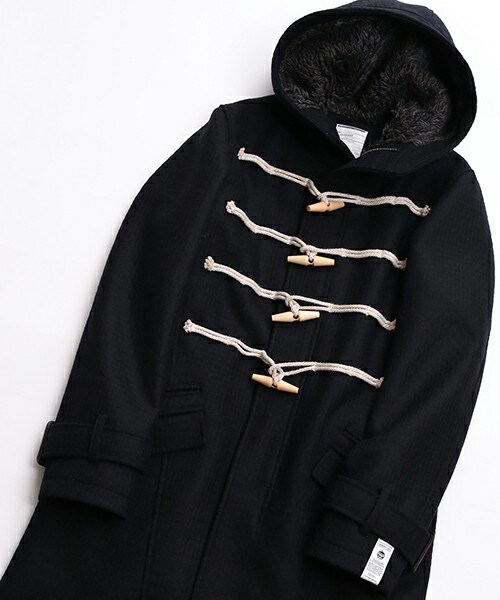 SHAREEF(シャリーフ)の「【men's FUDGE/Men's JOKER掲載】 LONG DUFFLE COAT(ジャケット/アウター・メンズ・KHK/CML/BLK・1/2)」の6枚目の写真