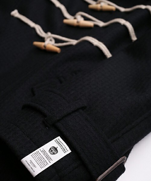 SHAREEF(シャリーフ)の「【men's FUDGE/Men's JOKER掲載】 LONG DUFFLE COAT(ジャケット/アウター・メンズ・KHK/CML/BLK・1/2)」の8枚目の写真