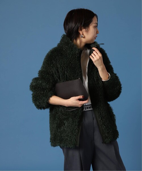 VERMEIL par iena ダブルニードルファーブルゾン VERMEIL par iena（ヴェルメイユパーイエナ）の「ダブルニードル