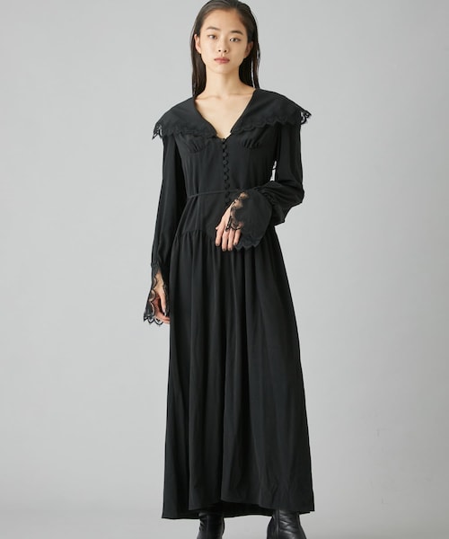 FETICO（フェティコ）の「フローラルエンブロイダード2wayドレス