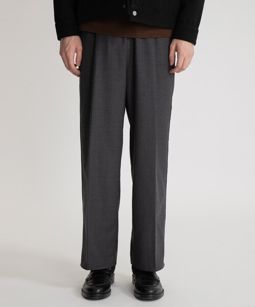 DRY WOOLストレートパンツ DRY WOOLストレートパンツ