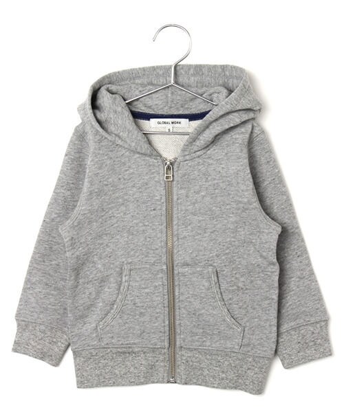 GLOBAL WORK（グローバルワーク）の「カラージップパーカー（トップス・キッズ・マルチカラー01/グレー15/ブルー85/ネイビー88・Ｓ/Ｍ/Ｌ/ＸＬ）」の2枚目の写真