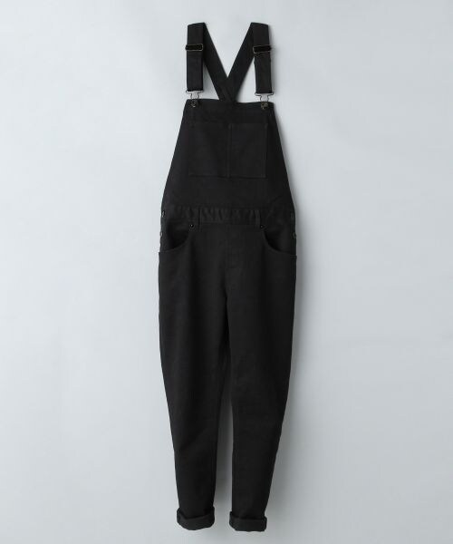JEANASIS(ジーナシス)の「【先行予約】DENIMスリムオーバーオール(パンツ・レディース・ブラック/インディゴブルー・FREE)」の1枚目の写真