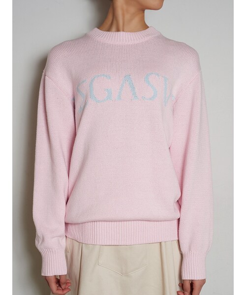 PAMEO POSE（パメオポーズ）の「【2015春新作】PEGASUS KNIT（トップス・レディース・ブラック/ピンク・F）」の8枚目の写真