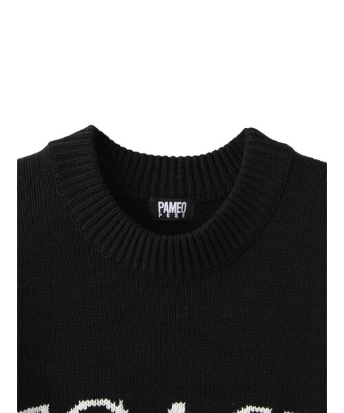 PAMEO POSE（パメオポーズ）の「【2015春新作】PEGASUS KNIT（トップス・レディース・ブラック/ピンク・F）」の15枚目の写真