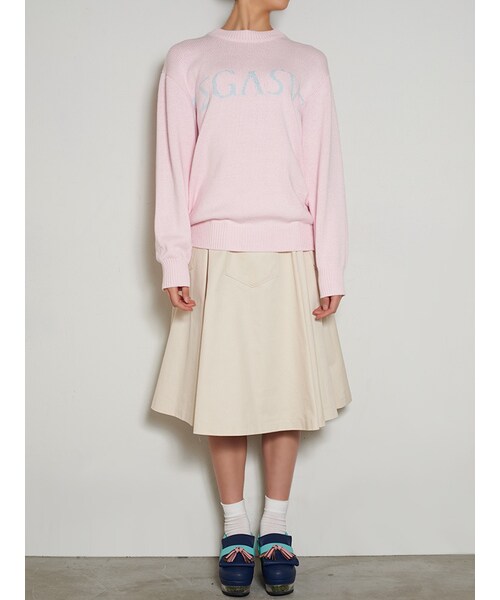 PAMEO POSE（パメオポーズ）の「【2015春新作】PEGASUS KNIT（トップス・レディース・ブラック/ピンク・F）」の7枚目の写真