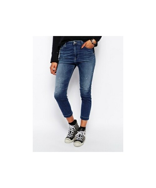 DIESEL（ディーゼル）の「Diesel Jogg Denim Look Sweat Pants - Blue 