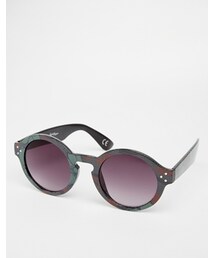 Jeepers Peepers | Jeepers Peepers Round Sunglasses - Black(サングラス)
