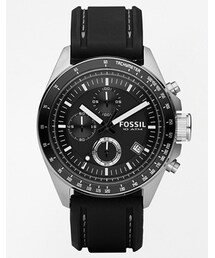 FOSSIL | Fossil Decker Silicone Strap Watch Watch CH2573 - Black(アナログ腕時計)