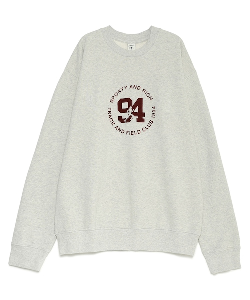 94 TRACK & FIELD FLOCKED CREWNECK