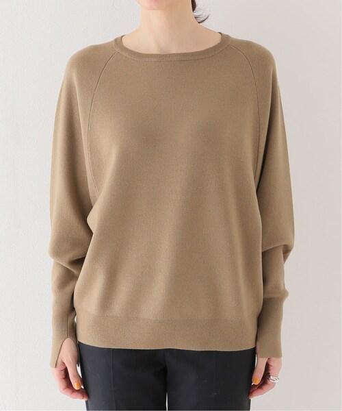 plage プラージュ　ドルマンスリーブ　プルオーバー　とろみ　ベージュ plage（プラージュ）の「スムース ドルマンプルオーバー