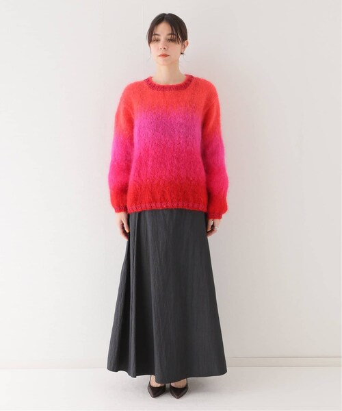 VERMEIL par iena(ヴェルメイユパーイエナ)の「【ROSE CARMINE/ローズカーミン】SWEATER(その他・レッド/フリー)」の2枚目の写真