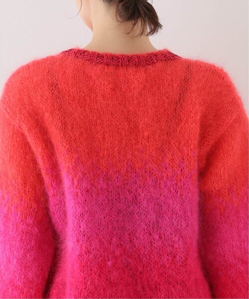 VERMEIL par iena(ヴェルメイユパーイエナ)の「【ROSE CARMINE/ローズカーミン】SWEATER(その他・レッド/フリー)」の7枚目の写真