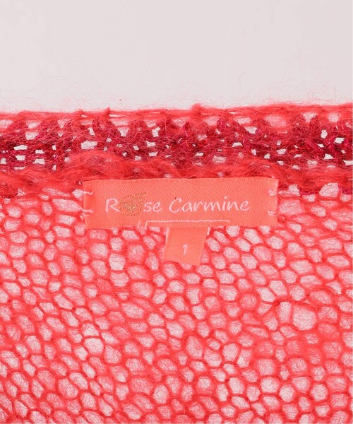 VERMEIL par iena(ヴェルメイユパーイエナ)の「【ROSE CARMINE/ローズカーミン】SWEATER(その他・レッド/フリー)」の11枚目の写真
