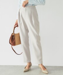 RIVE DROITE（リヴドロワ）の「予約【さらりとした素材感が魅力】パウダリーツイルテーパードパンツ（その他パンツ）」