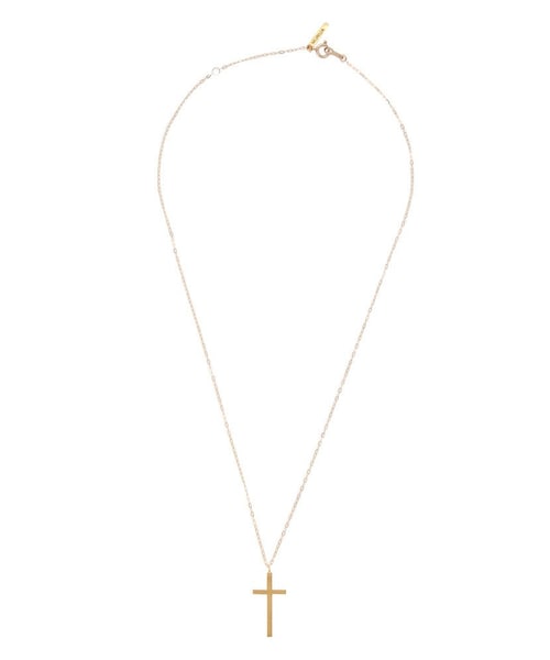 MURUA ゴールド ネックレス 10k MURUA（ムルーア）の「10Kクロスネックレス(L)（）」 - WEAR