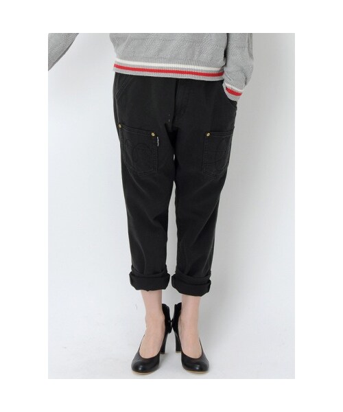 mercibeaucoup,（メルシーボークー）の「メルシーボークー、 / Ｂ：イロキモー / パンツ（パンツ・レディース・beige/light pink/black・0/01）」の2枚目の写真