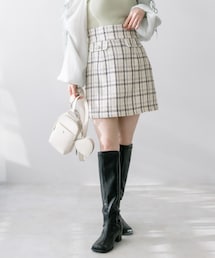 OLIVE des OLIVE | ビジューボタンタイトミニスカート(スカート)