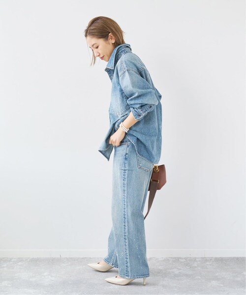 プラージュ　デニムシャツ plage（プラージュ）の「《予約》les Tendre DENIM シャツ
