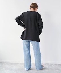 タグ付きRIAM plage 24SS ノーカラーシャツ　R'IAM plage（プラージュ）の「《予約》【R'IAM】 ノーカラー シャツ