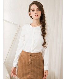 Shalex | Peplum Collar Shirt(シャツ/ブラウス)