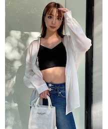 GYDA | SHEER LOOSEシャツ(シャツ/ブラウス)