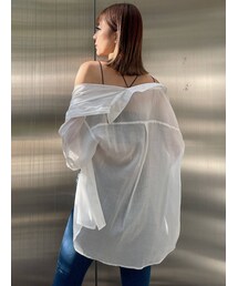 GYDA | SHEER LOOSEシャツ(シャツ/ブラウス)
