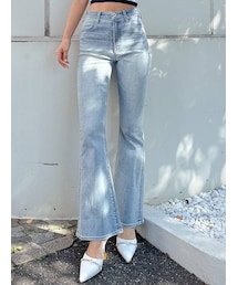 GYDA | H/W BASICフレアデニムパンツ(デニムパンツ)