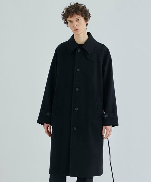 BELTED OVER WOOL COAT