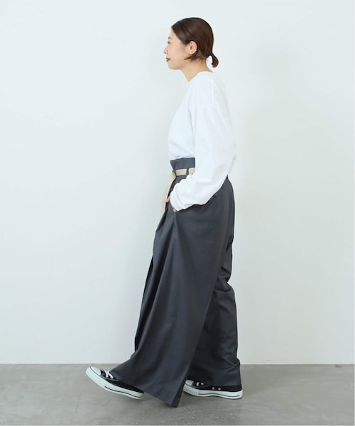 未使用品　journal standard luxe SUNDAY ラインパンツ JOURNAL STANDARD LUXE 【2025SS/定価2.5万】ジャーナル