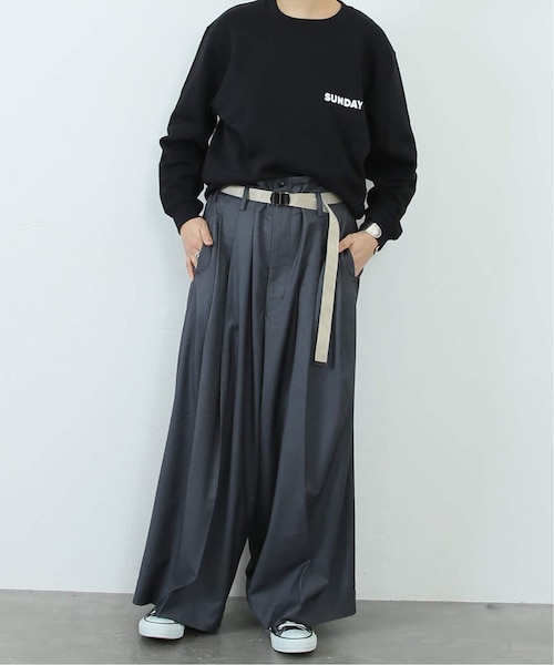 ジャーナルスタンダードラックス | SUNDAY ハイウエストBONパンツ JOURNAL STANDARD LUXE（ジャーナルスタンダード ラックス）の