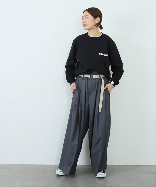 未使用品　journal standard luxe SUNDAY ラインパンツ JOURNAL STANDARD LUXE 【2025SS/定価2.5万】ジャーナル
