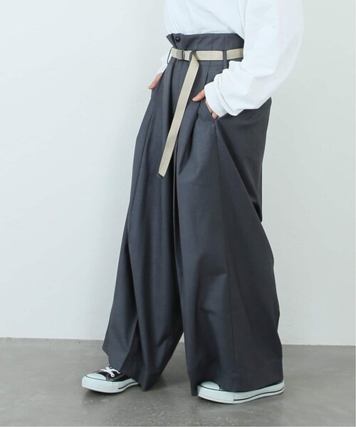 journal standard luxe SUNDAY ハイウエストハンサム SUNDAY ハンサムワイド パンツ（スラックス）｜journal standard