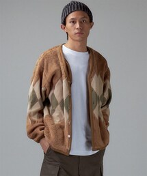 BURLAP OUTFITTER | Burlap Outfitter 菱格刷毛開襟衫