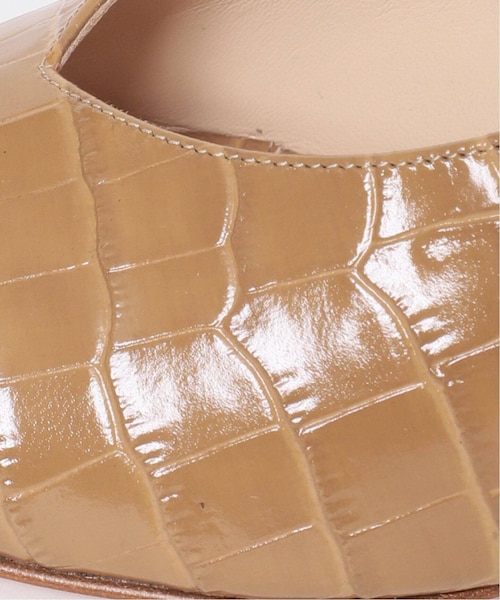 IENA（イエナ）の「《予約》BACK STRAP HEEL（シューズ・ベージュ/(027)/35.5/在庫なし/36/在庫あり/37/38）」の14枚目の写真