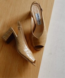 IENA | 《予約》BACK STRAP HEEL(シューズ)