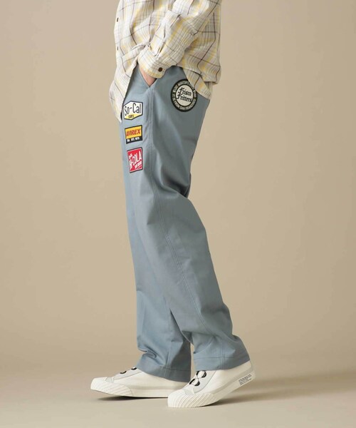 AVIREX（アヴィレックス）の「ANTIFOULING WORK PANTS CUSTOM/アンタイ ファウリング ワーク ペイント カスタム（パンツ・カーキ/アザー/サックス・M/L/XL/2XL）」の2枚目の写真