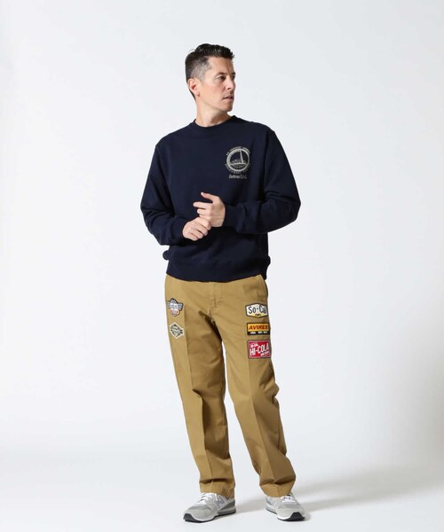 AVIREX（アヴィレックス）の「ANTIFOULING WORK PANTS CUSTOM/アンタイ ファウリング ワーク ペイント カスタム（パンツ・カーキ/アザー/サックス・M/L/XL/2XL）」の14枚目の写真