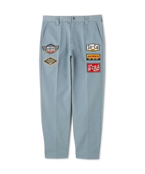 AVIREX（アヴィレックス）の「ANTIFOULING WORK PANTS CUSTOM/アンタイ ファウリング ワーク ペイント カスタム（パンツ・カーキ/アザー/サックス・M/L/XL/2XL）」の8枚目の写真