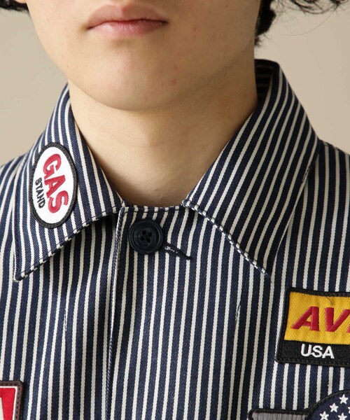 AVIREX（アヴィレックス）の「ANTIFOULING COVERALL JACKET / アンタイファウリング カバーオール ジャケット（ジャケット/アウター・カーキ/アザー/サックス・M/L/XL/2XL）」の21枚目の写真