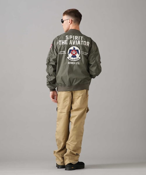 AVIREX（アヴィレックス）の「UTILITY MA-1 THUNDERBIRDS
