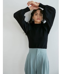 LAGUNAMOON | スリットスリーブコンビニットプルオーバー(ニット/セーター)