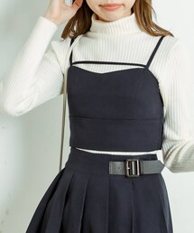 OLIVE des OLIVE | 【セットアップ対応】コンパクトストラップビスチェ(キャミソール)