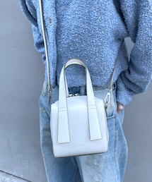 mystic | loti ミニボックスボストンBAG(トートバッグ)