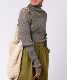 IENA（イエナ）の「《追加》IENA LA BOUCLE FUUGA リブタートルプルオーバー2（その他）」