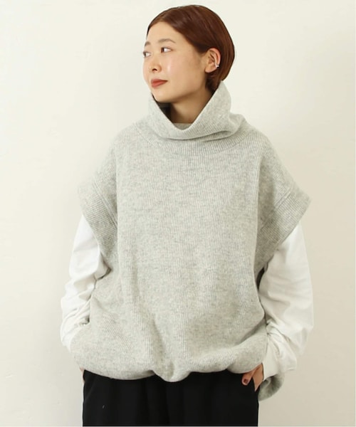 コグザビッグスモーク GISELLE ROLLNECK GILLET JOURNAL STANDARD LUXE（ジャーナルスタンダード ラックス）の「【COG